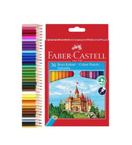 Faber Castell Kuru Boya Kalemi 36 Renk Karton Kutu