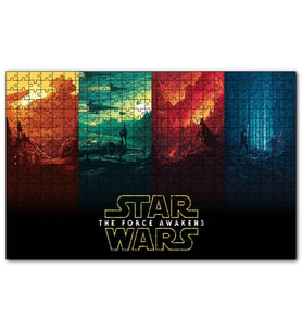 Cakapuzzle Star Wars Return of The Jedi Luke 120 Parça Puzzle Yapboz MDF (Ahşap)
