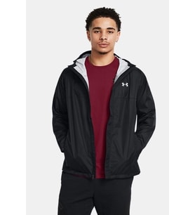 Under Armour Cloudstrike Erkek Yağmurluk (Siyah)