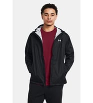 Under Armour Cloudstrike Erkek Yağmurluk (Siyah)