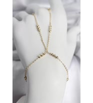 316L Çelik Top Zincirli Gold Renk Kadın Şahmeran - TJ-SN745