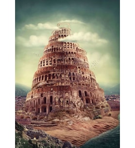 Nova 1000 Parça Babil Kulesi Puzzle