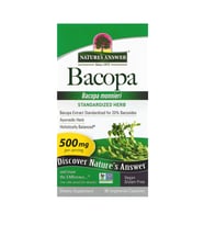Nature's Answer Bacopa 500mg 90 Vegetarian Capsul.Usa Menşei.45.