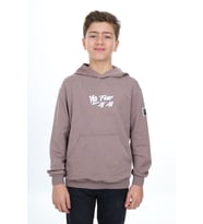 Toontoy Erkek Çocuk Nakışlı Sweatshirt (Acı Kahve)