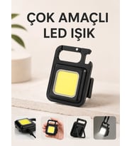 Kamp Işığı Çok Fonksiyonlu Taşınabilir Anahtarlık Kapak Açma Manyetik Özelliği