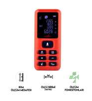Mesafe Ölçer E40 RED