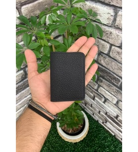 Guard Minimal Siyah Mat Deri Kartlık - GRD2403XW22136 (Renksiz)
