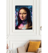 Mona Lisa Pop Art Poster - Modern Sanat Serisi Version1