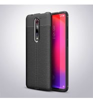 Xiaomi Mi 9T Kılıf Pu-Deri Leather Pu Serisi Esnek Soft Ultra Protection (Siyah)