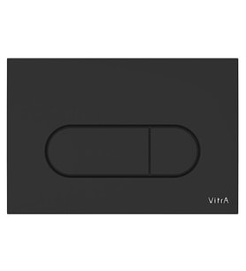 740-2211-Vitra Root Round Kumanda Paneli - Mat Siyah