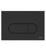 740-2211-Vitra Root Round Kumanda Paneli - Mat Siyah