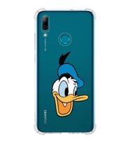 Huawei P Smart 2019  Köşe Korumalı Antişok Kapak Donald Duck Tasarımlı Şeffaf  Kılıf