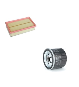 Bosch Filtre Bakım Seti Nissan Juke 1.5 DCI Dizel 2010-2014 Hava + Yağ filtre