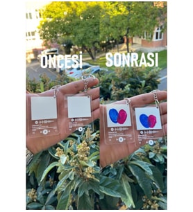 parmak izi anahtarlık