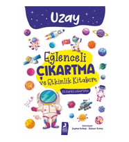 Eğlenceli Çıkartma ve Etkinlik Kitabım - Uzay