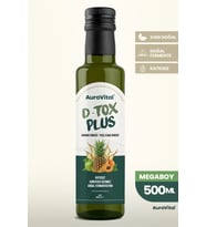 Doğal Fermantasyon Detoks Sirkesi - Detox Plus Sirke - Ananas Sirkesi ve Yeşil Elma Sirkesi