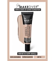 Studio MakeOver Derma Make-Up Cover Foundation Yoğun Kapatıcı Fondöten 01 40 ML