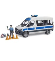 Bruder MB Sprinter Polis Minibüsü, Sürücüsü ve Aksesuarları BR02683