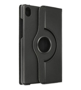Newface Lenovo Tab M8 Kılıf 360 Tablet Deri Kılıf - Siyah