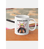 Naruto Shippuuden - Uzumaki Naruto Kupa Bardak (Beyaz)