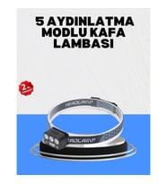 Mey İthalat® Gece Koşusu İçin LED Kafa Lambası El Sensörlü