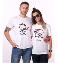 Tshirthane Gelin Damat Sevgili Kombinleri Tshirt Kombini (Tek Ürün Fiyatıdır.)