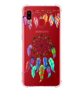PrintiFy Samsung Galaxy A30 Uyumlu Nazar Boncuğu 6 Baskılı Şeffaf Köşe Korumalı Antişok Kılıf