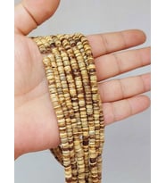 Hindistan Cevizi Kabuğu Ahşap Dizi Silindir Kesim 3*5mm (53094)