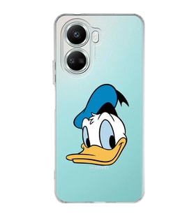Huawei Nova 10 Se Uyumlu Kapak Donald Duck Tasarımlı Şeffaf Silikon Kılıf