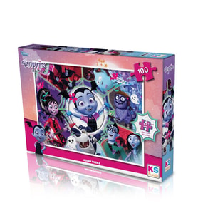 VP714 Vampirina 100 Parça Çocuk Puzzle -KS Puzzle