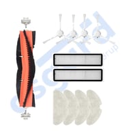 Dreame D10S, D10S PRO, D9 MAX GEN2 Uyumlu 1 Ana Fırça 4 Yan Fırça 2 Filtre 4 Mop PKT-iasgf0000171