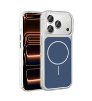 Apple iPhone 17 Pro Max Kılıf Metal Buton Tasarımlı Zore İkonik Sert Silikon Kapak