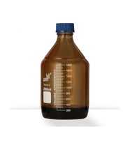 Otoklav  Şişesi pyreks, 2000ml mavi kapaklı