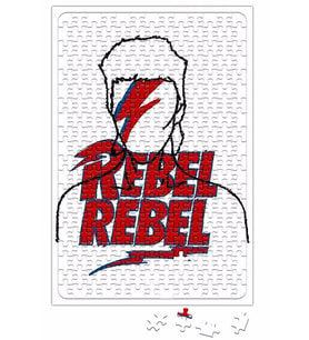 David Bowie Rebel Rebel Puzzle 240 Parça Yapboz