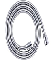 POLİSU PVC DUŞ KORDONU 180 CM (PARLAK GRİ) (Krom)