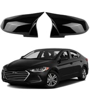 Hyundai Elentra 15-19 Sinyalli Araca Özel Batman Yarasa Ayna Kapağı Pianoblack