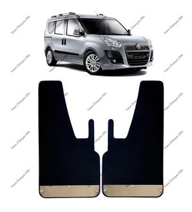 Fiat Doblo D3 2010-2018 Model 2li Krom Paçalık, Çamurluk, Tozluk FIA0SZ024