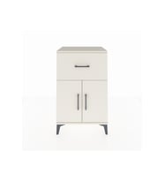 Hyperion Komodin Tek Raflı Tek Çekmeceli 2 Kapaklı 60x44x96 Aytaşı-Aytaşı