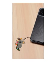 Miyuki Boncuk El Yapımı Koala Telefon Çarmı - Charm (Çok Renkli)