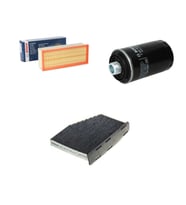 Bosch Filtre Bakım Seti Audi TT 2.0 TFSI 211 Beygir 2007-2014 CESA CETA Hava + Yağ F. + Polen Filtre Bosch