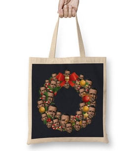 John McClane Die Hard Multiface Christmas Wreath Bez Çanta Uzun Saplı