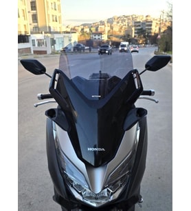 MOTOCAM Honda Forza 250 Ön Cam 2018-2020 Model 47cm Füme Renkli 4mm