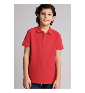 Defacto Regular Fıt Kırmızı Erkek Çocuk Polo Yaka T-shirt K1689A6/RD282