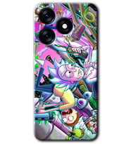 Tecno Spark 10 Pro Kılıf HD Desen Baskılı Kılıf - Graffiti Çizgi Film