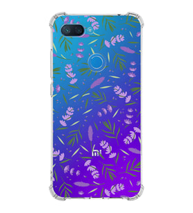 PrintiFy Xiaomi Mi 8 Lite Uyumlu Water Color 3 Baskılı Şeffaf Köşe Korumalı Antişok Kılıf
