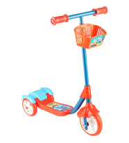 3 Tekerlekli Frenli Sepetli Erkek Çocuk Scooter (Standart)