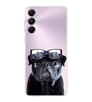 PrintiFy Samsung Galaxy A05S ile Uyumlu Köpek 3 Kamera Korumalı Şeffaf Kılıf