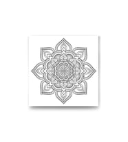 DBSanatevi Mandala Çiçek Tablo 60 X 60 Cm