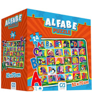 Ca Games 24 Parça Alfabe Eğitici Maxi Boy Puzzle CA.5027
