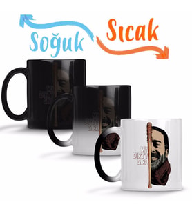 Negan Look At My Dirty Sihirli Kupa Bardak Porselen